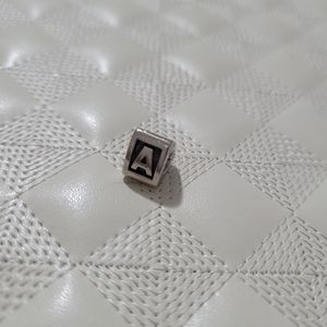 Pandora letter A charm